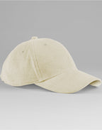 B680 Beechfield EarthAware® Cord Baseball Cap - Stone - B680
