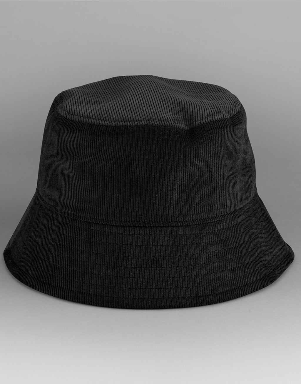 B687 Beechfield EarthAware® Cord Bucket Hat - Black - B687