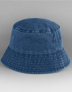 B688 Beechfield Vintage Bucket Hat - Vintage Denim - B688