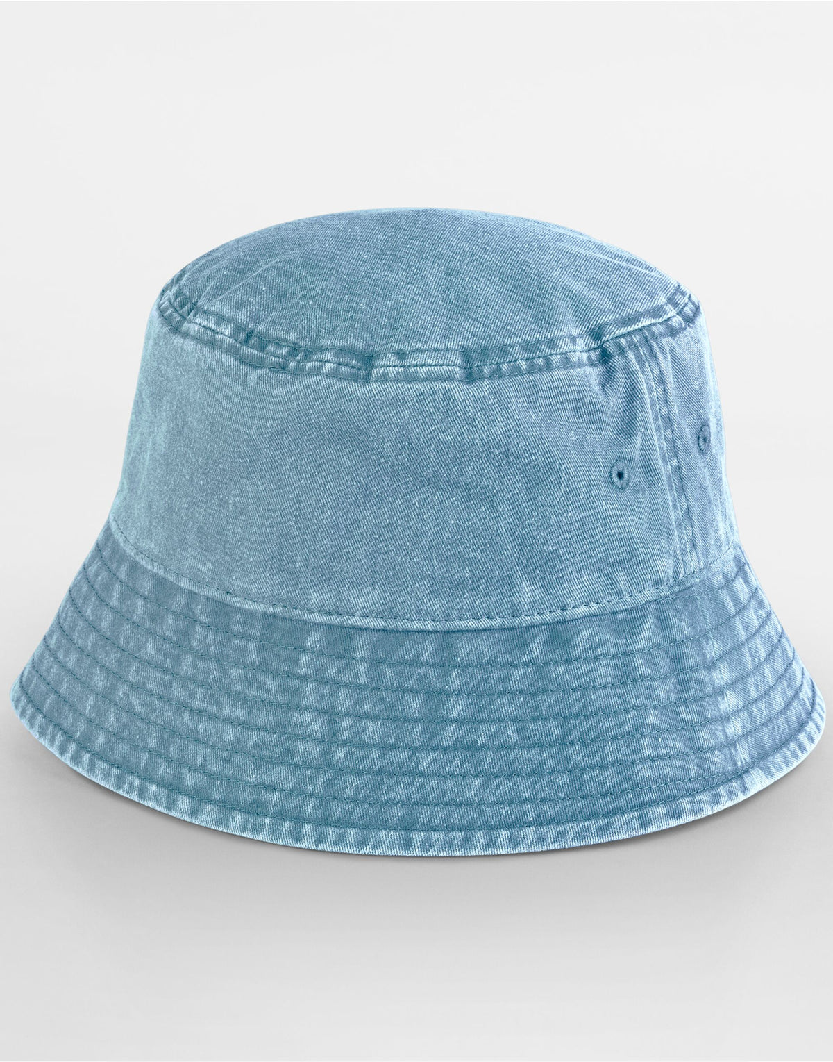 B688 Beechfield Vintage Bucket Hat - Vintage Light Denim - B688