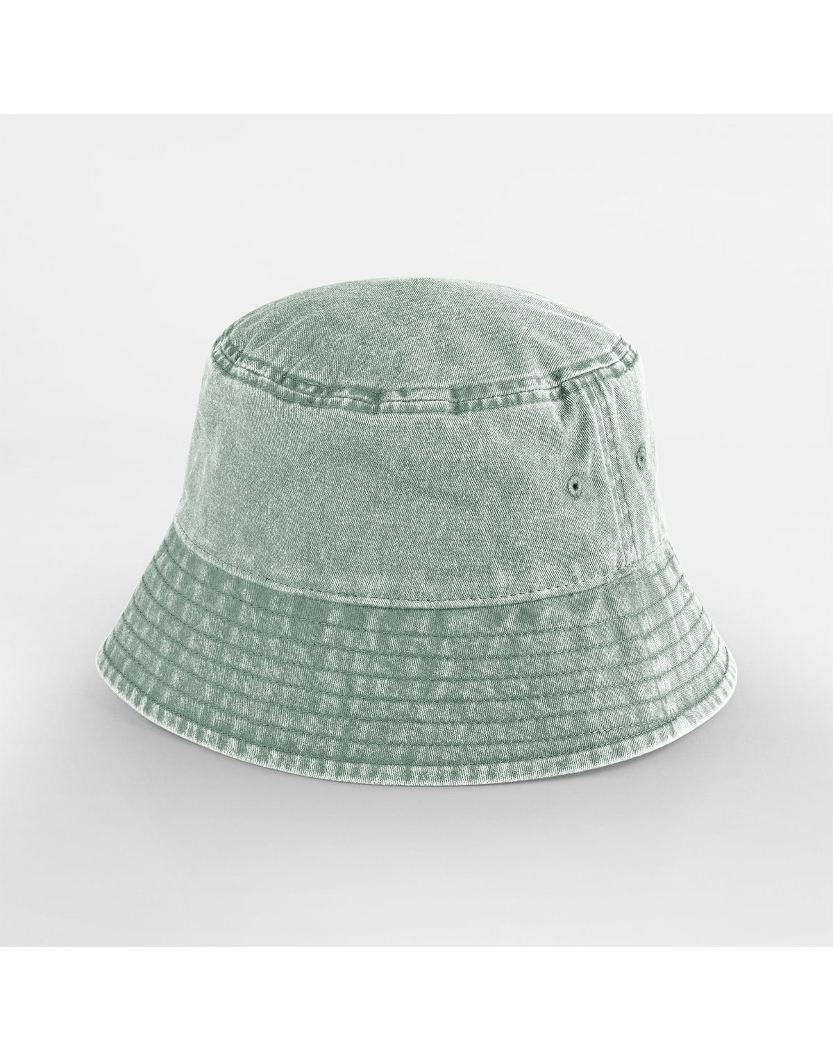 B688B Beechfield Junior Vintage Bucket Hat - Vintage Sage Green - B688B