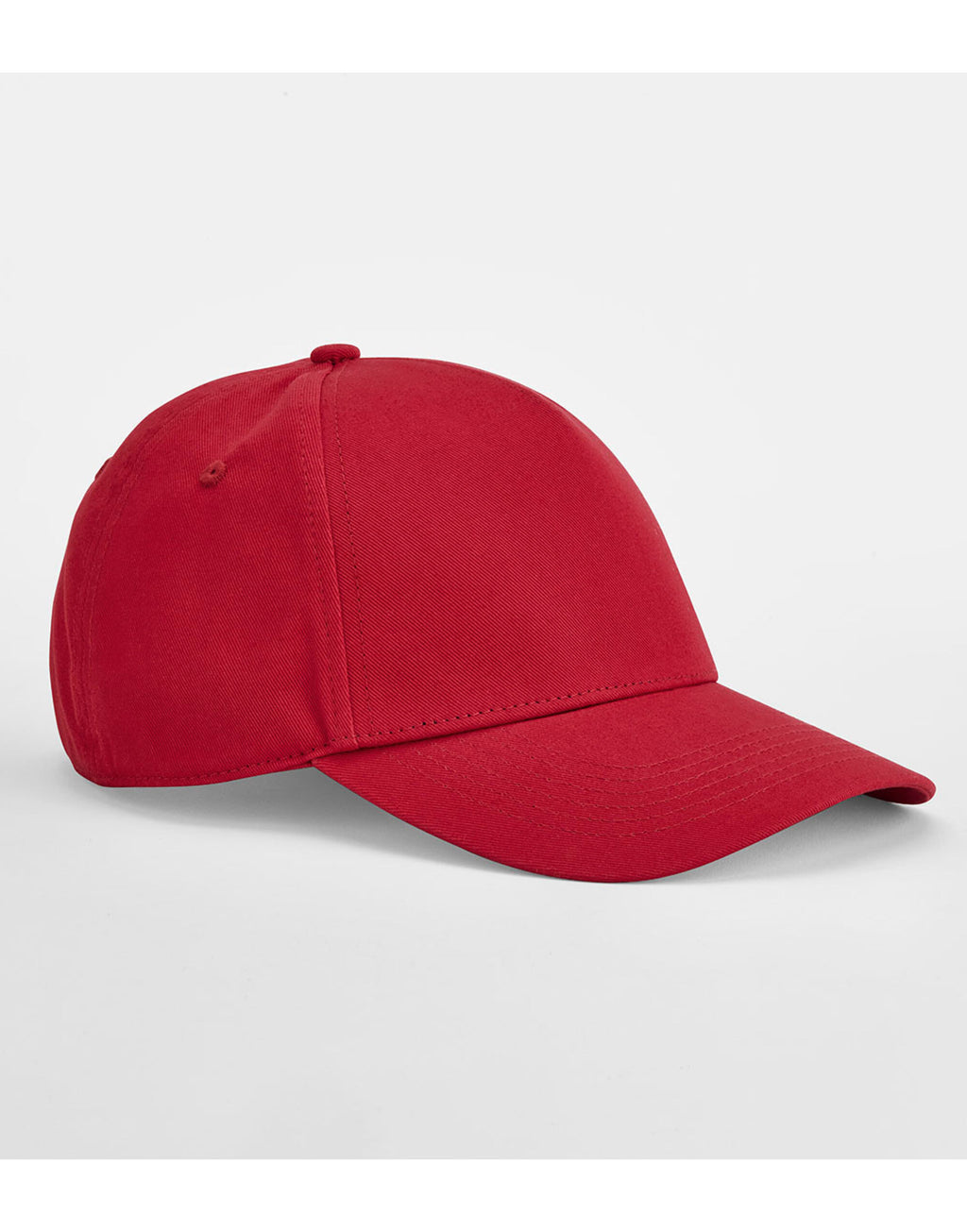 B825 Beechfield EA Organic 5 Panel Cap - Classic Red - B825