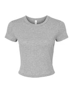 Bella Women's Micro Rib Baby Tee