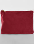 BG715 Bagbase Velvet Accessory Pouch - Ruby Red - BG715