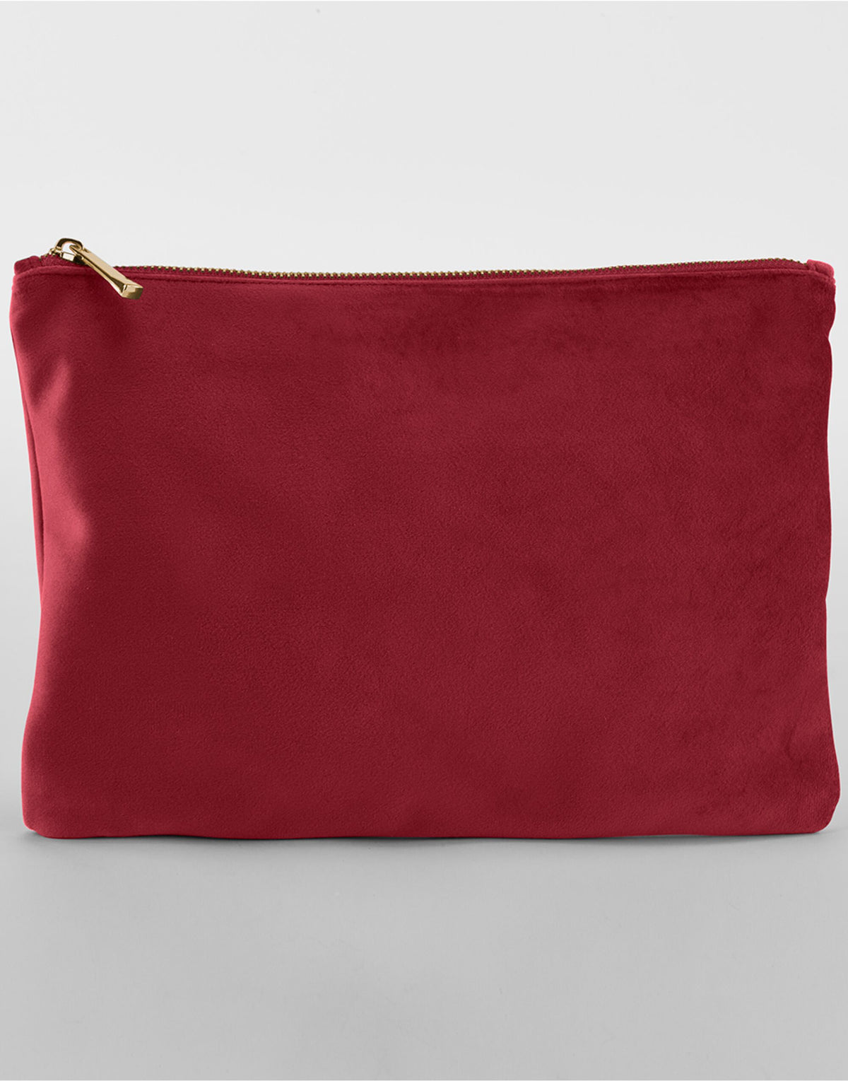 BG715 Bagbase Velvet Accessory Pouch - Ruby Red - BG715