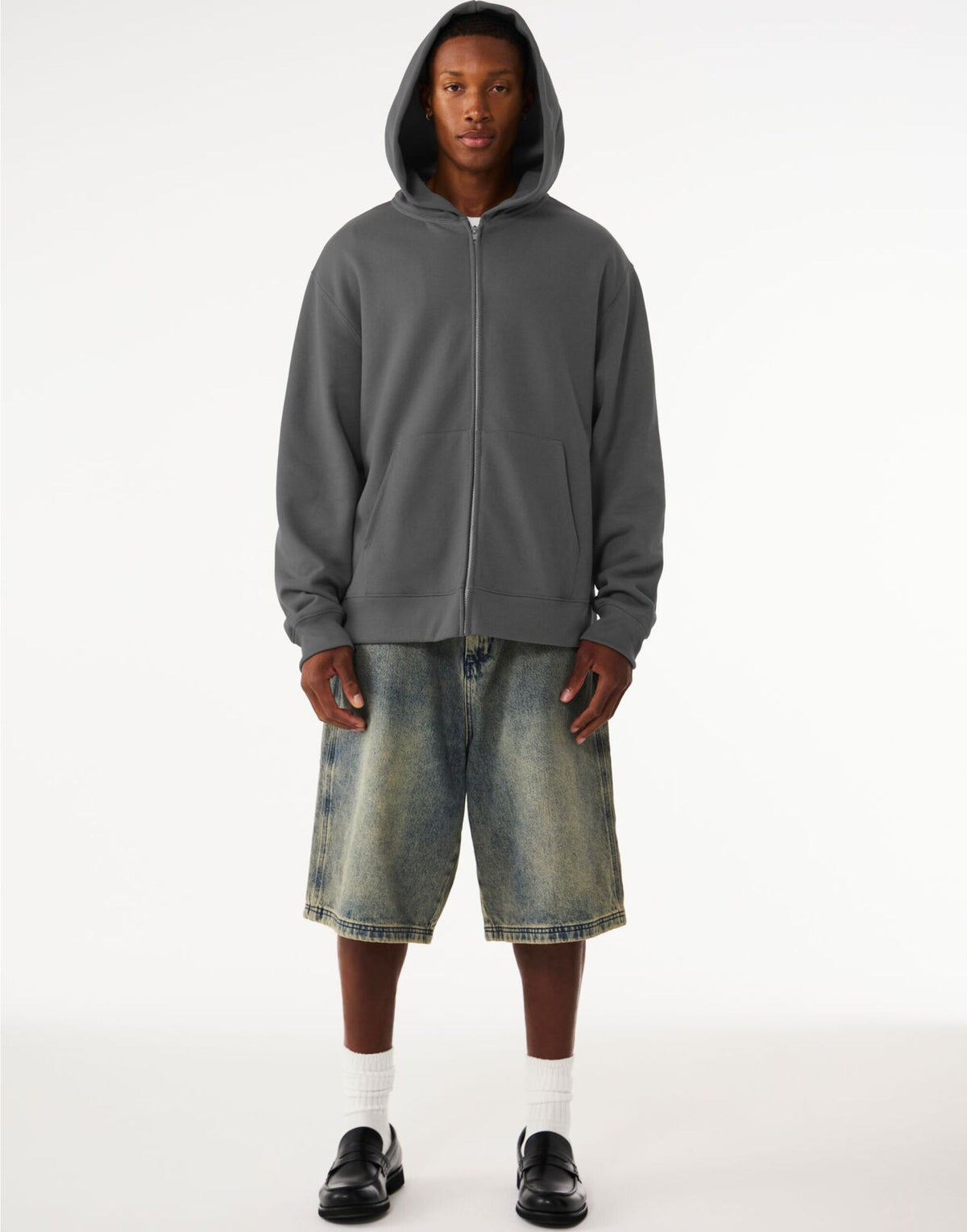 Bella + Canvas Unisex Heavy Zip Hoodie