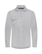 CB352414 C&B Advantage Leisure Shirt - Grey Melange - CB352414