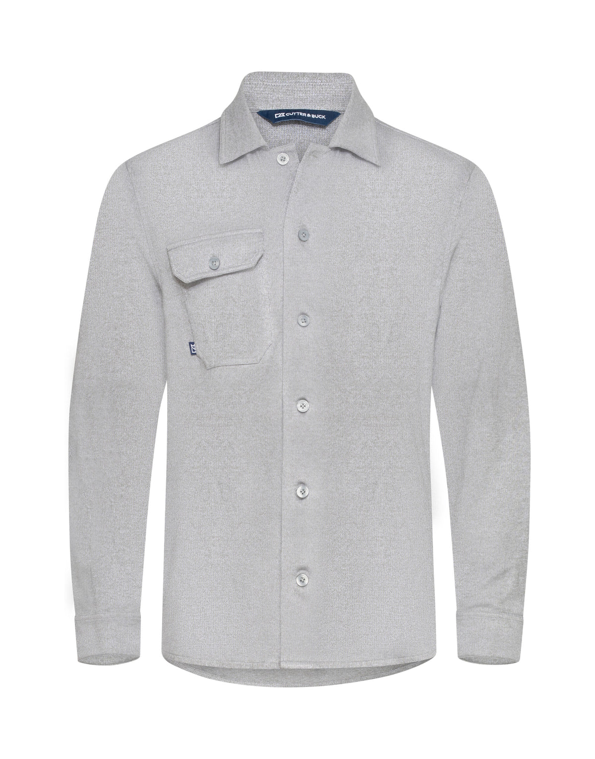 CB352414 C&B Advantage Leisure Shirt - Grey Melange - CB352414