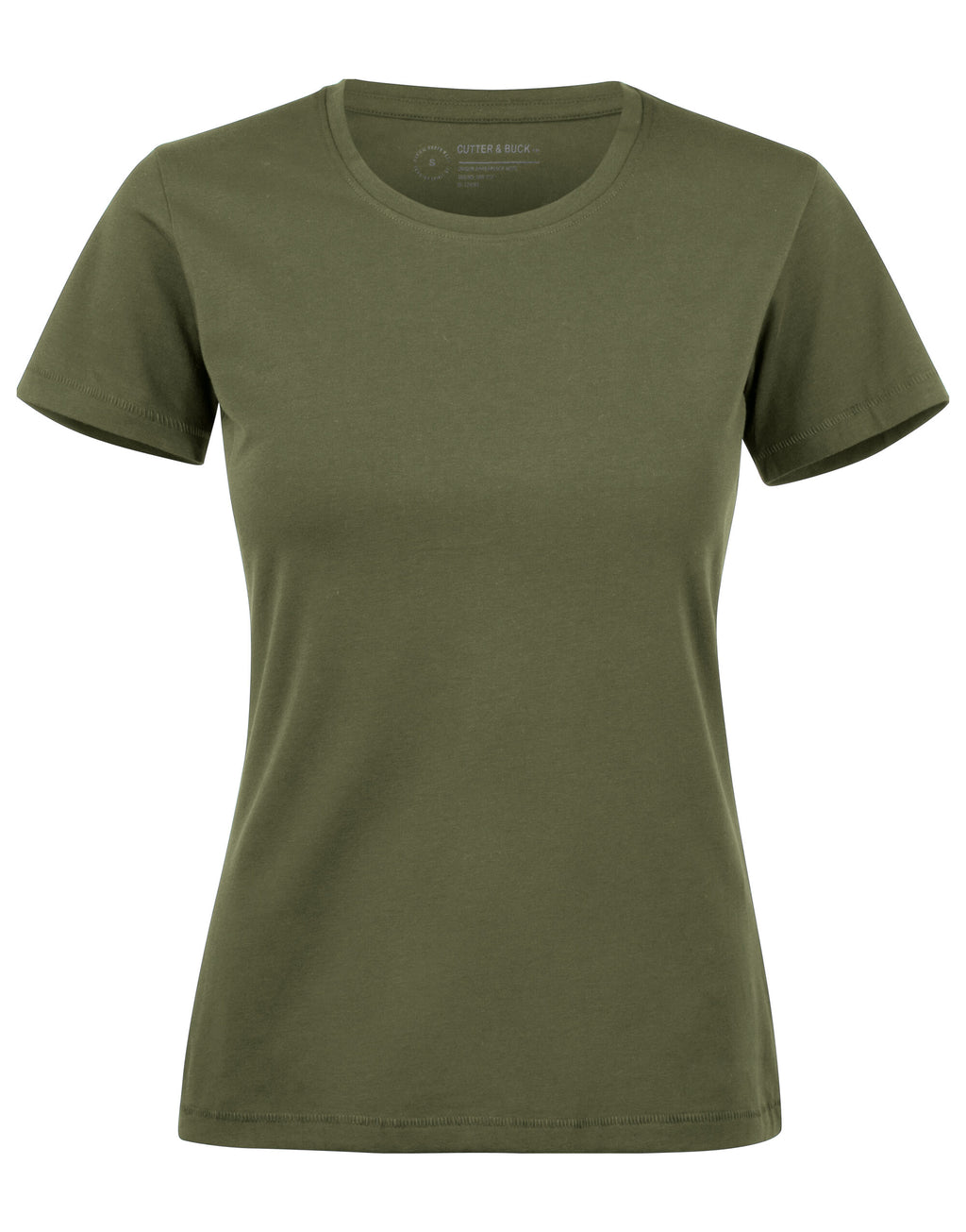 CB353409 C&B Ladies Manzanita Roundneck T-Shirt - Ivy Green - CB353409