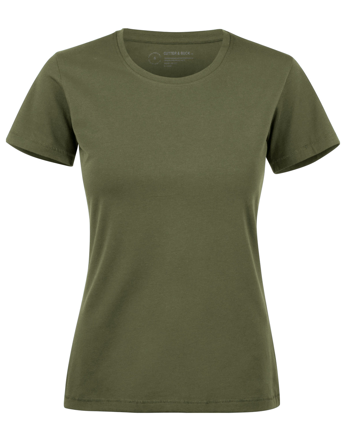 CB353409 C&B Ladies Manzanita Roundneck T-Shirt - Ivy Green - CB353409