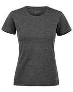 CB353409 C&B Ladies Manzanita Roundneck T-Shirt - Anthracite Melange - CB353409