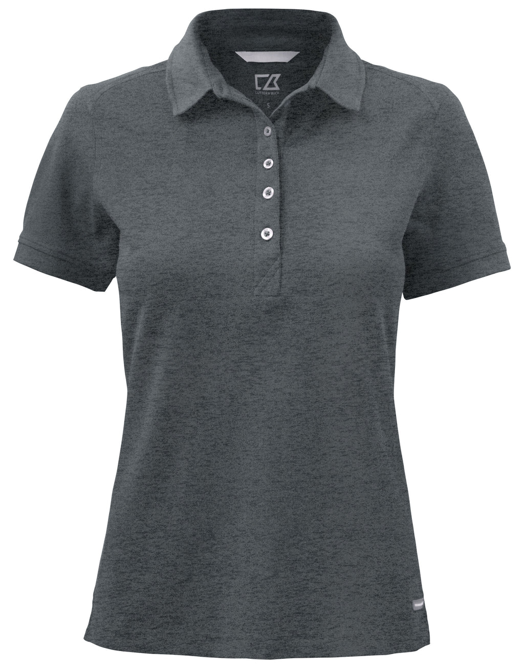 CB354419 C&B Ladies Advantage Polo - Anthracite Melange - CB354419