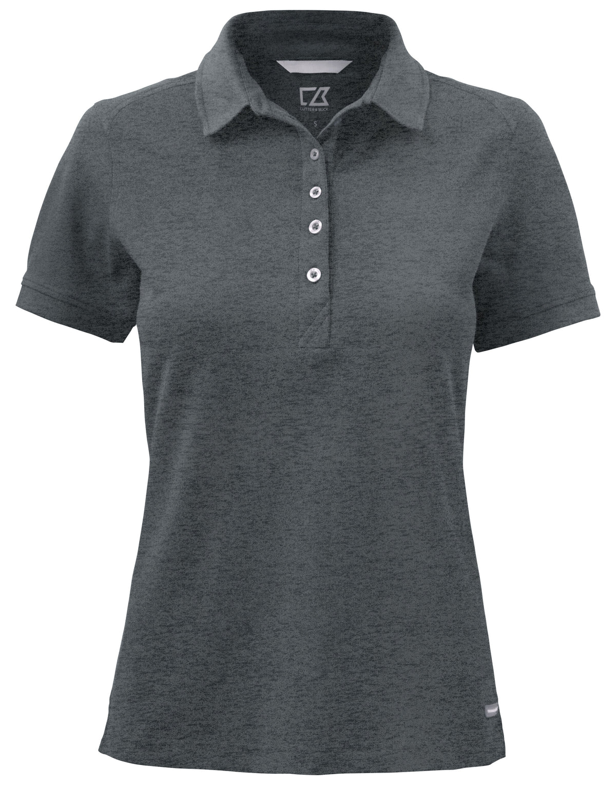 CB354419 C&B Ladies Advantage Polo - Anthracite Melange - CB354419