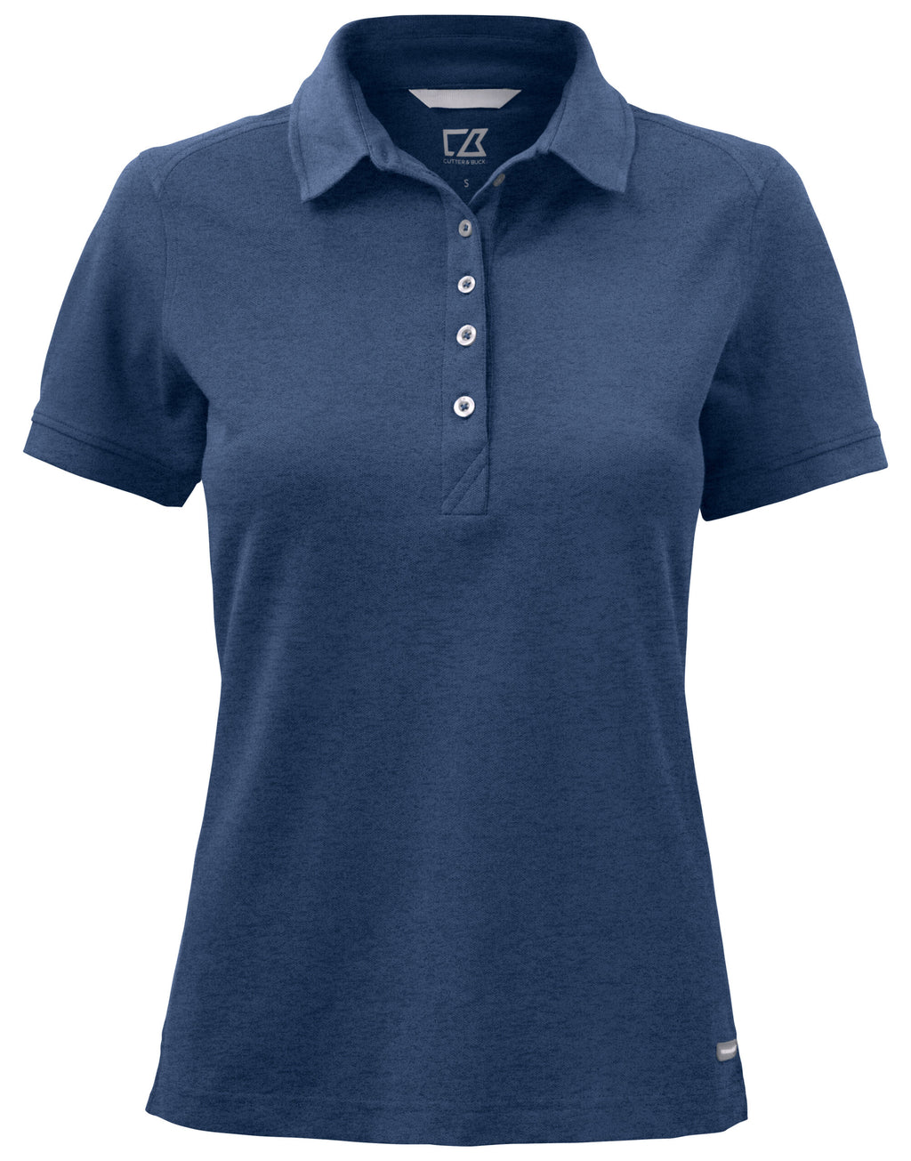CB354419 C&B Ladies Advantage Polo - Cobolt Melange - CB354419