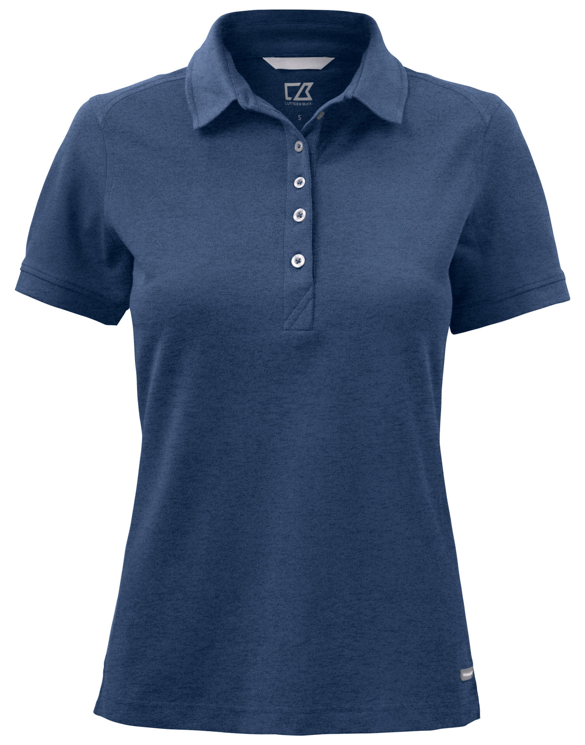 CB354419 C&B Ladies Advantage Polo - Cobolt Melange - CB354419