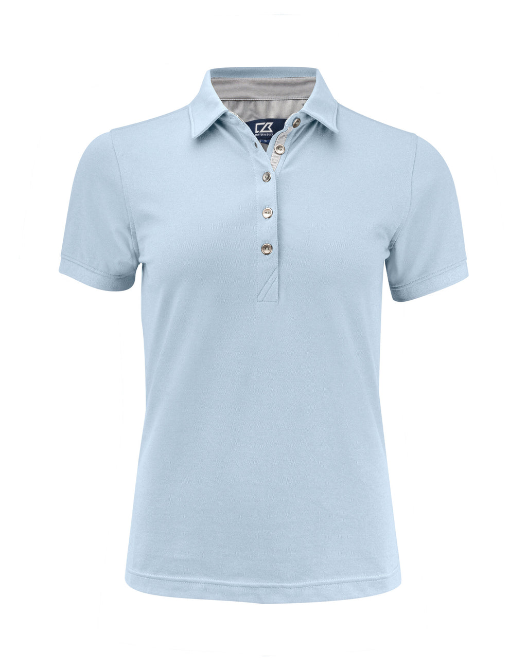 CB354421 C&B Ladies Advantage Premium Polo - Heaven Blue - CB354421