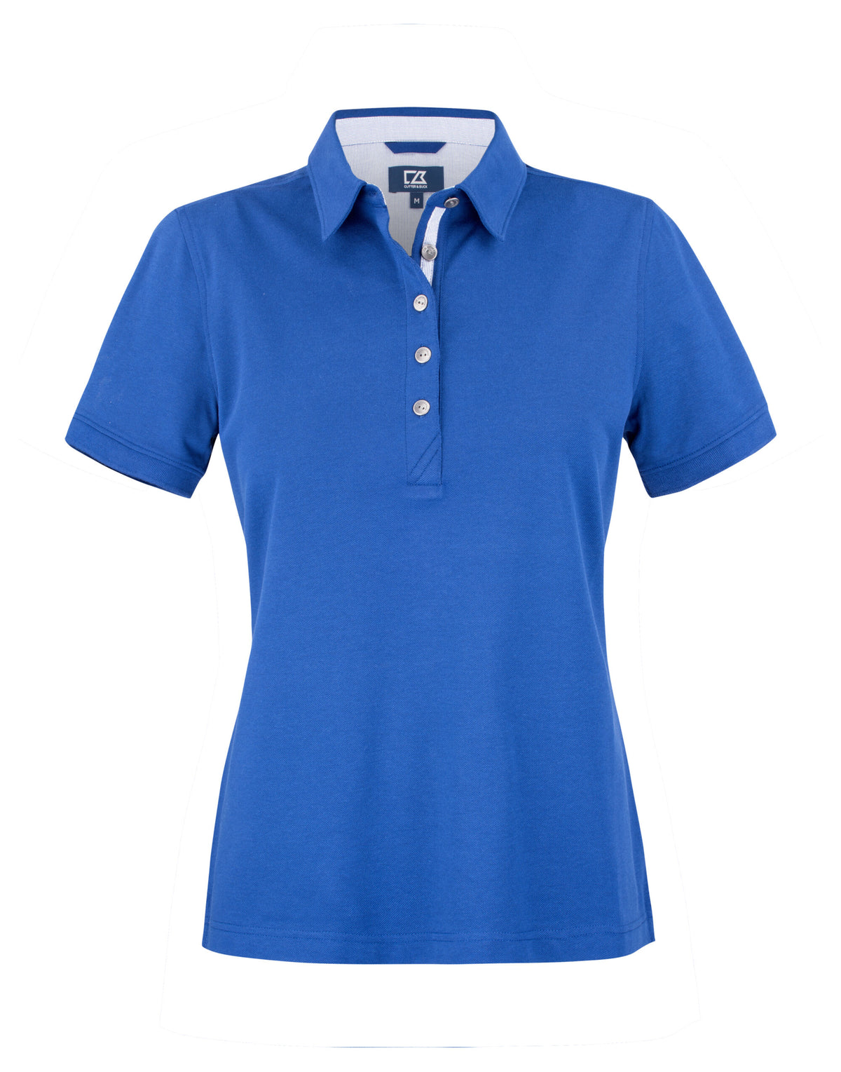 CB354421 C&B Ladies Advantage Premium Polo - Blue - CB354421