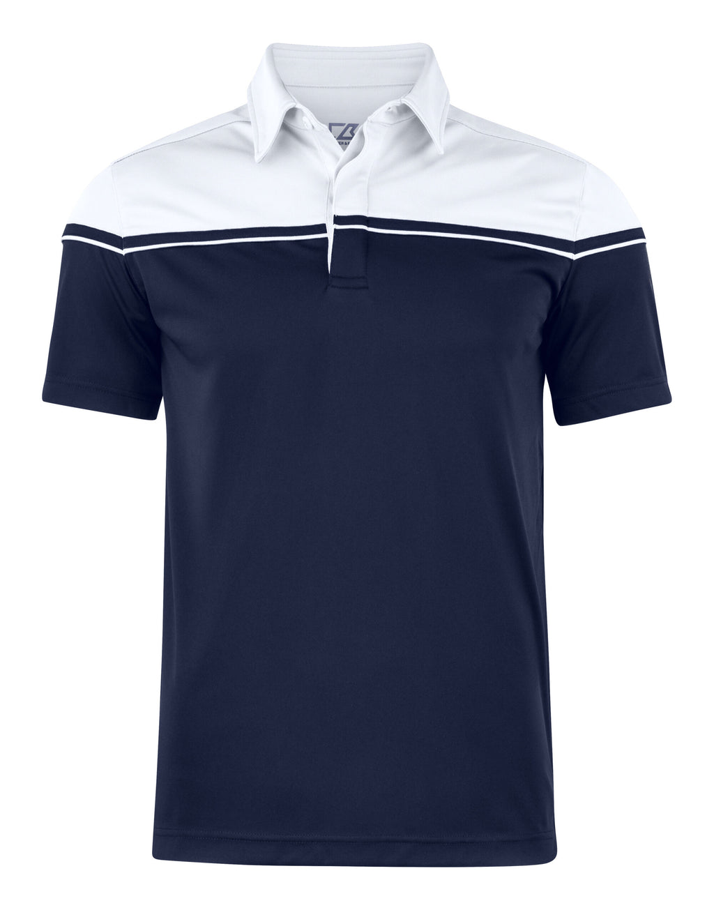 CB354428 C&B Seabeck Polo - Dark Navy/White - CB354428