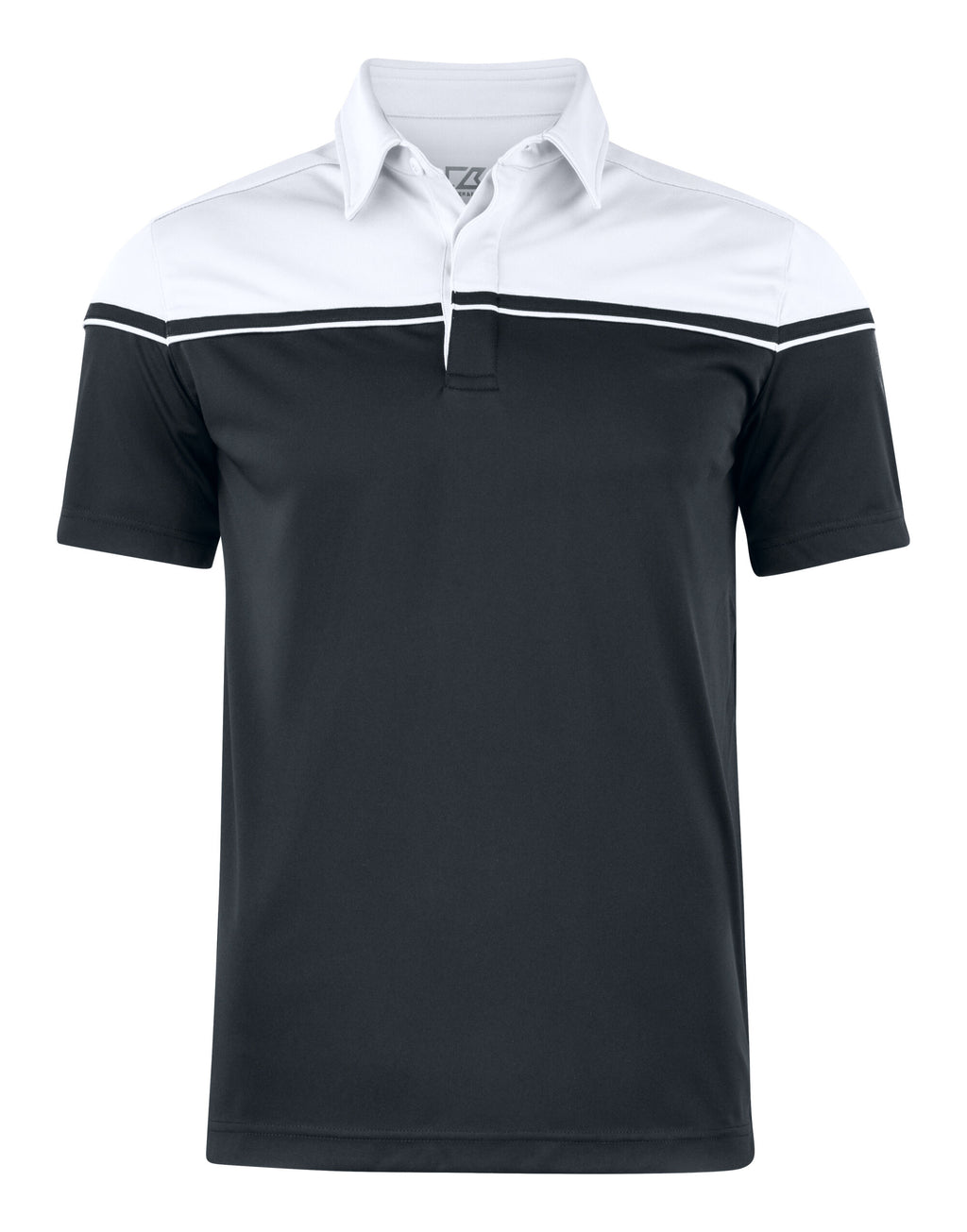 CB354428 C&B Seabeck Polo - Black/White - CB354428