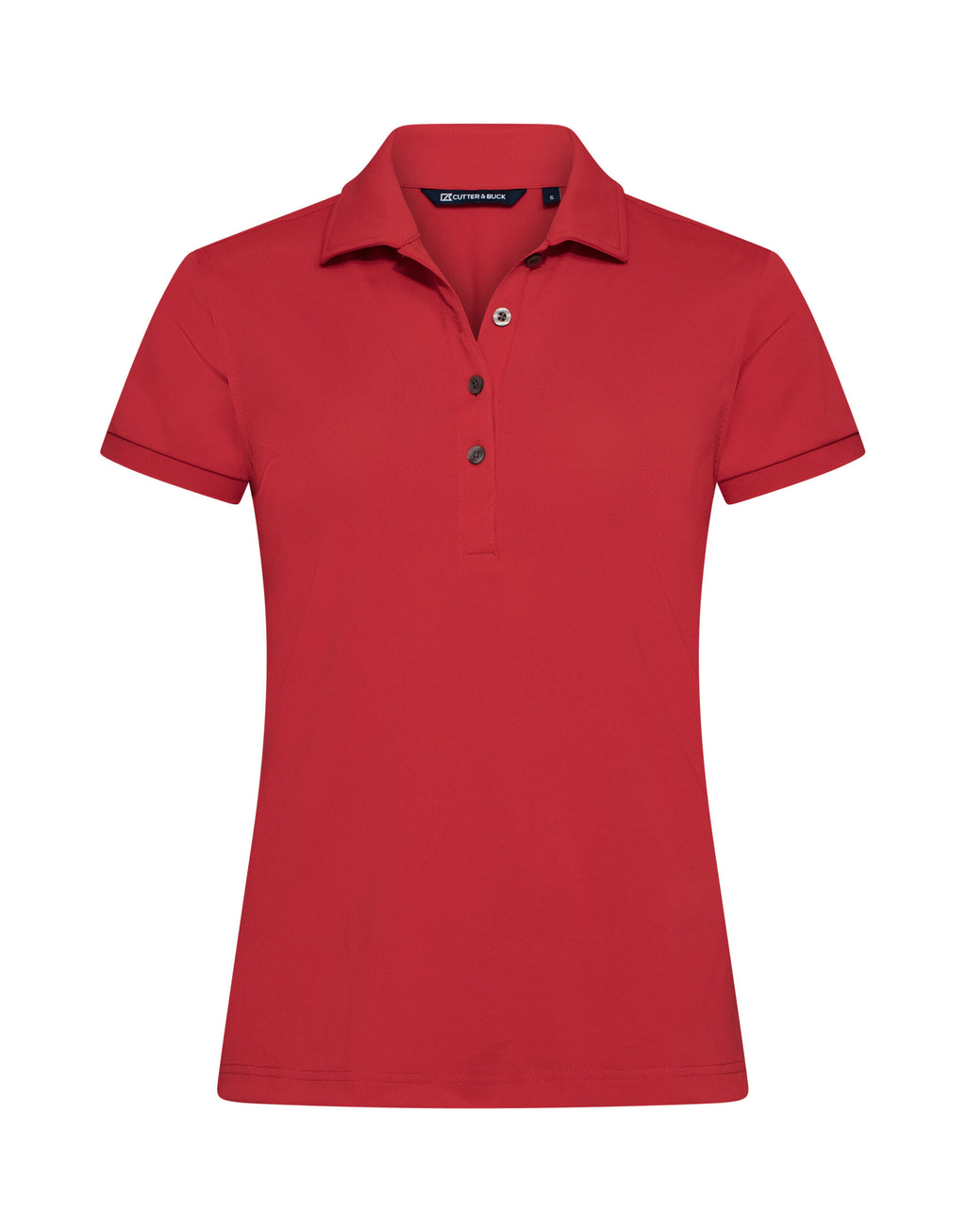 CB354435 C&B Ladies Virtue Polo Solid - Red - CB354435