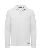 CB354438 C&B Advantage Long Sleeve Polo - White - CB354438