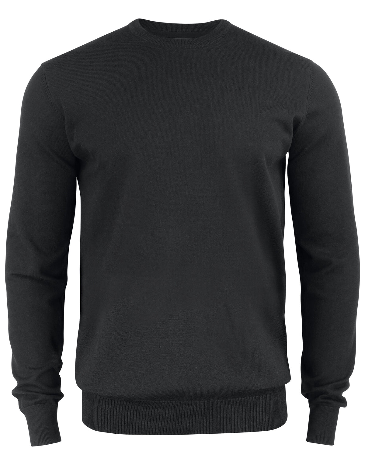 CB355416 C&B Oakville Crewneck Sweater - Black - CB355416