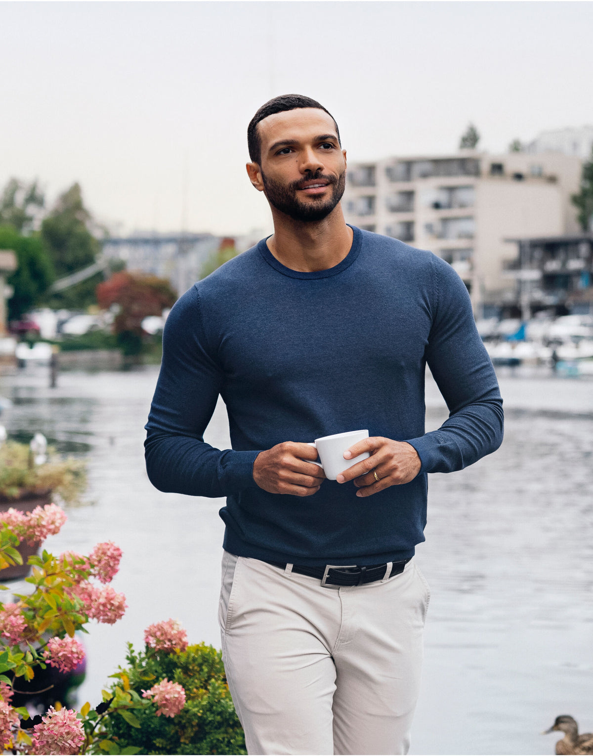 CB355416 C&B Oakville Crewneck Sweater