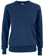 CB355417 C&B Ladies Oakville Crewneck Sweat - Dark Navy - CB355417