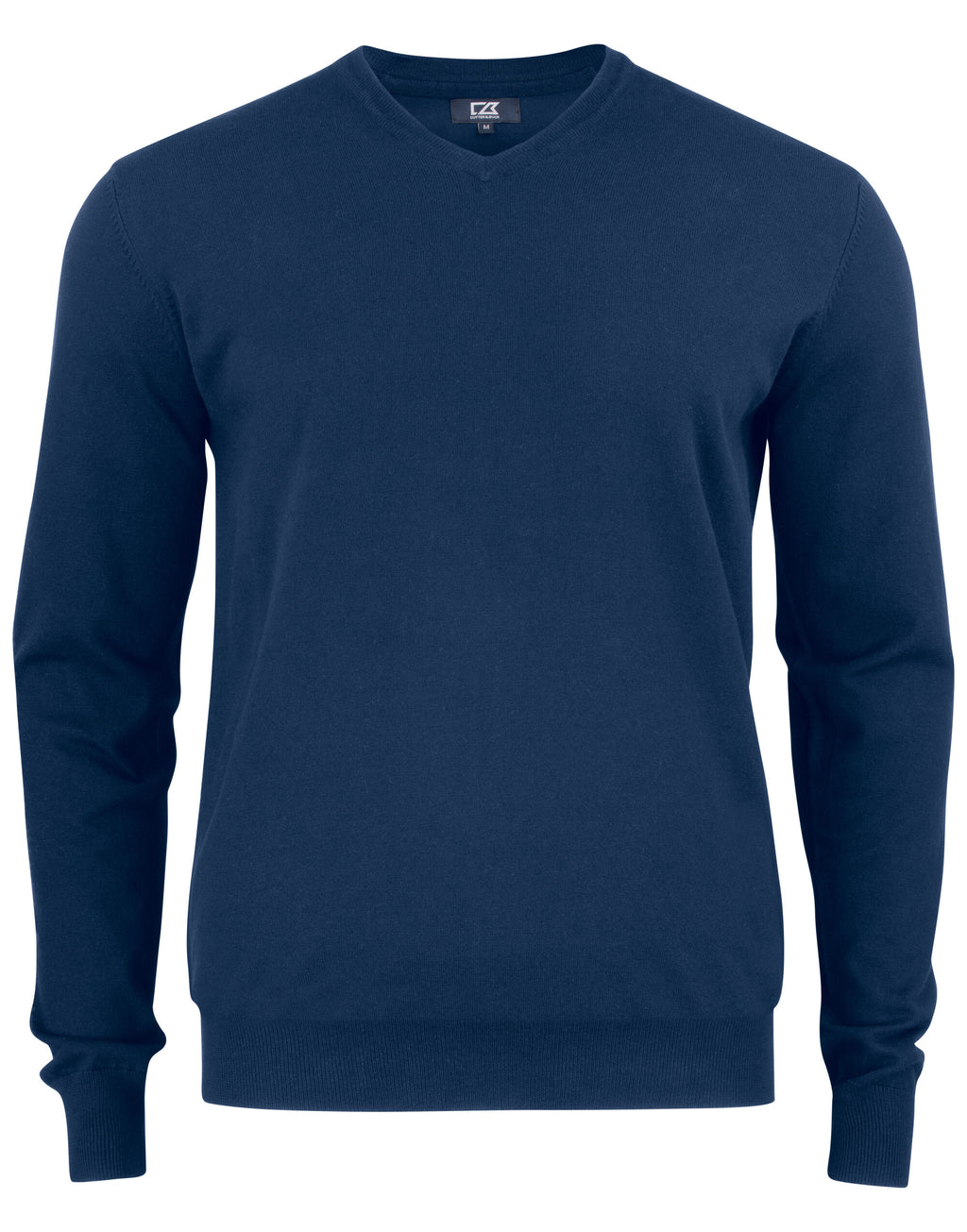 CB355418 C&B Oakville V-Neck Sweater - Dark Navy - CB355418