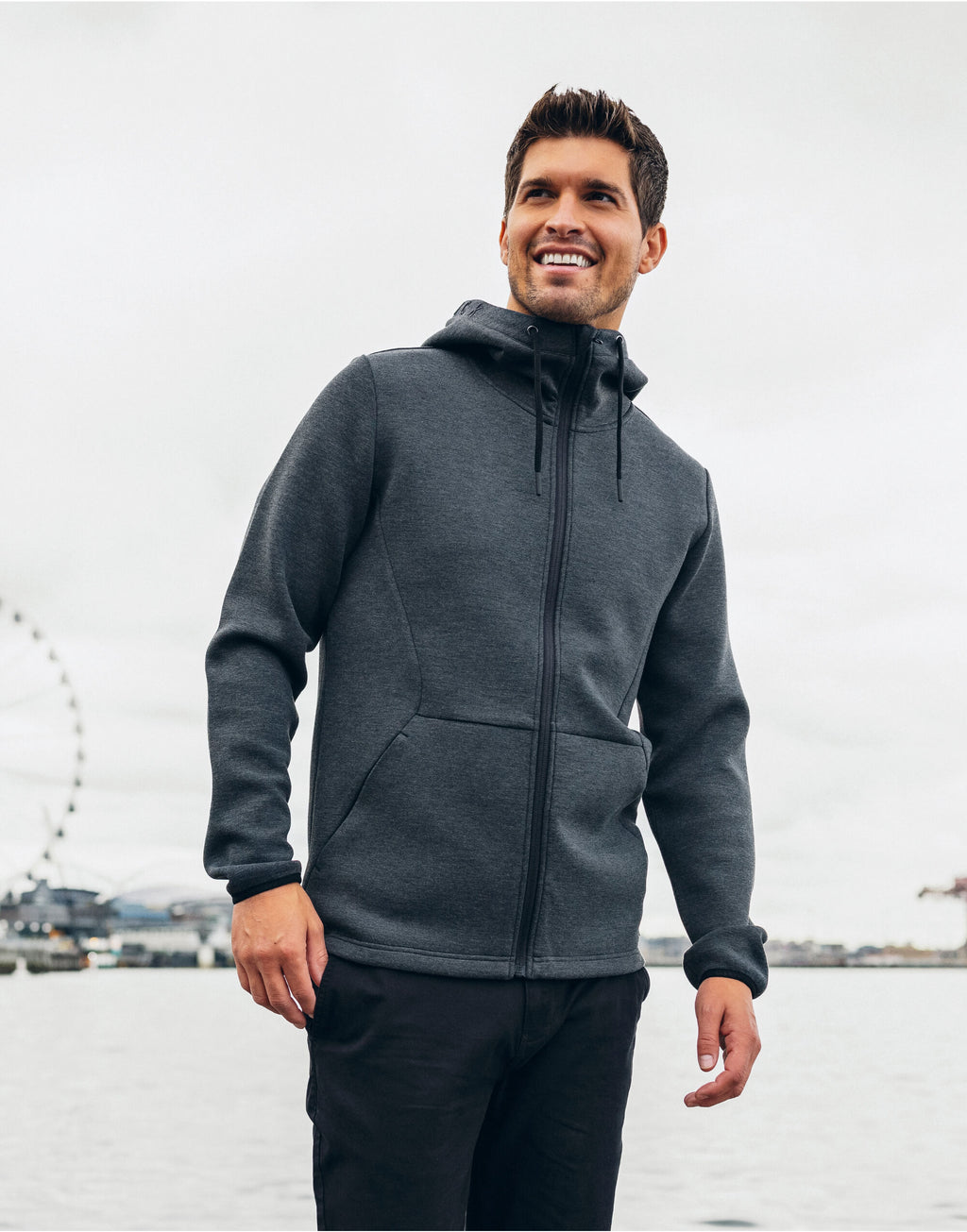 CB358418 C&B Pemberton Full Zip Hood