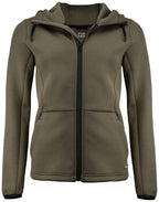 CB358419 C&B Ladies Pemberton Full Zip Hood - Ivy Green - CB358419