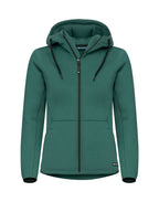 CB358419 C&B Ladies Pemberton Full Zip Hood - Pine Green - CB358419