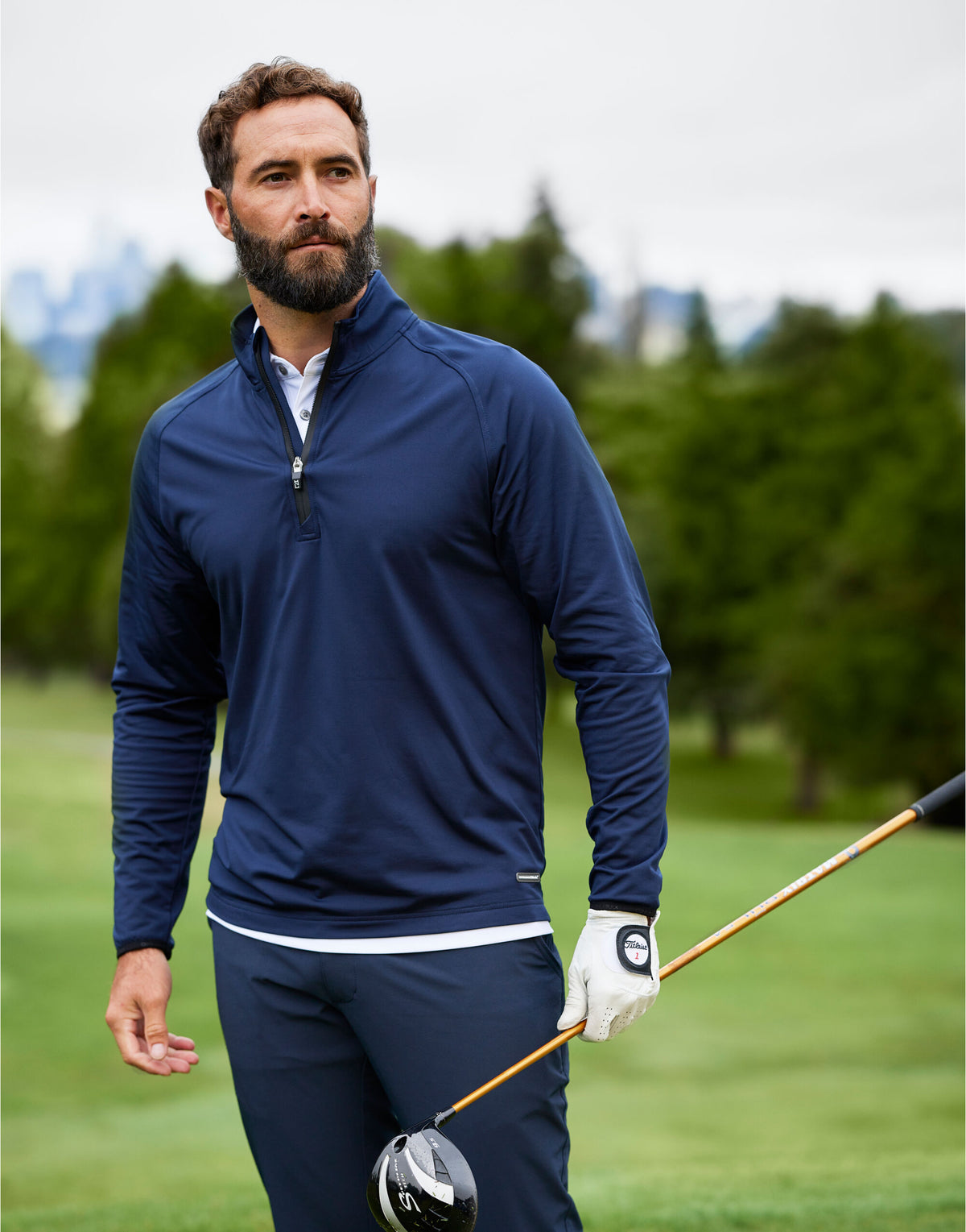CB358424 C&B Adapt Half Zip