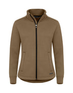 CB358427 C&B Ladies Pemberton Full Zip Sweatshirt - Khaki - CB358427