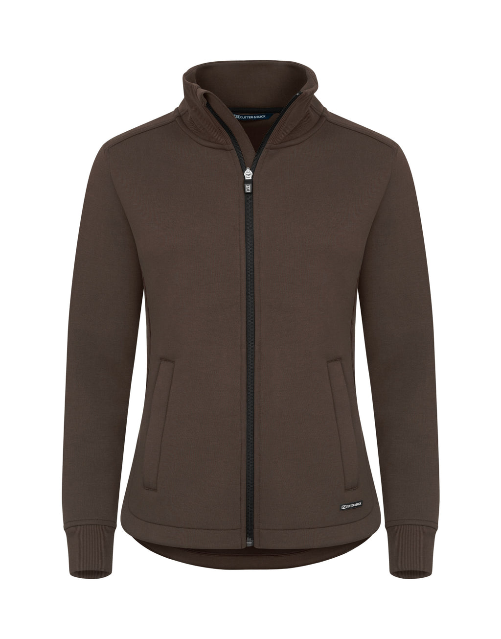 CB358427 C&B Ladies Pemberton Full Zip Sweatshirt - Dark Mocca - CB358427
