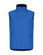 CQ0200911 Clique Classic Softshell Vest - Royal Blue - CQ0200911