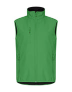 CQ0200911 Clique Classic Softshell Vest - Apple Green - CQ0200911