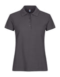 CQ028231 Clique Ladies Basic Polo - Metal Grey - CQ028231
