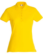 CQ028231 Clique Ladies Basic Polo - Lemon - CQ028231
