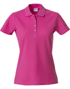 CQ028231 Clique Ladies Basic Polo - Bright Cerise - CQ028231
