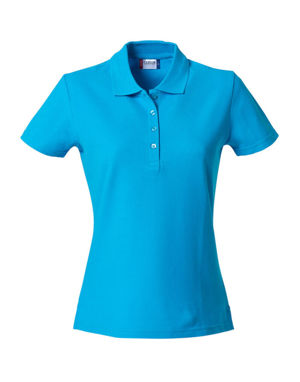 CQ028231 Clique Ladies Basic Polo - Turquoise - CQ028231