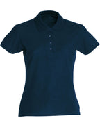 CQ028231 Clique Ladies Basic Polo - Dark Navy - CQ028231