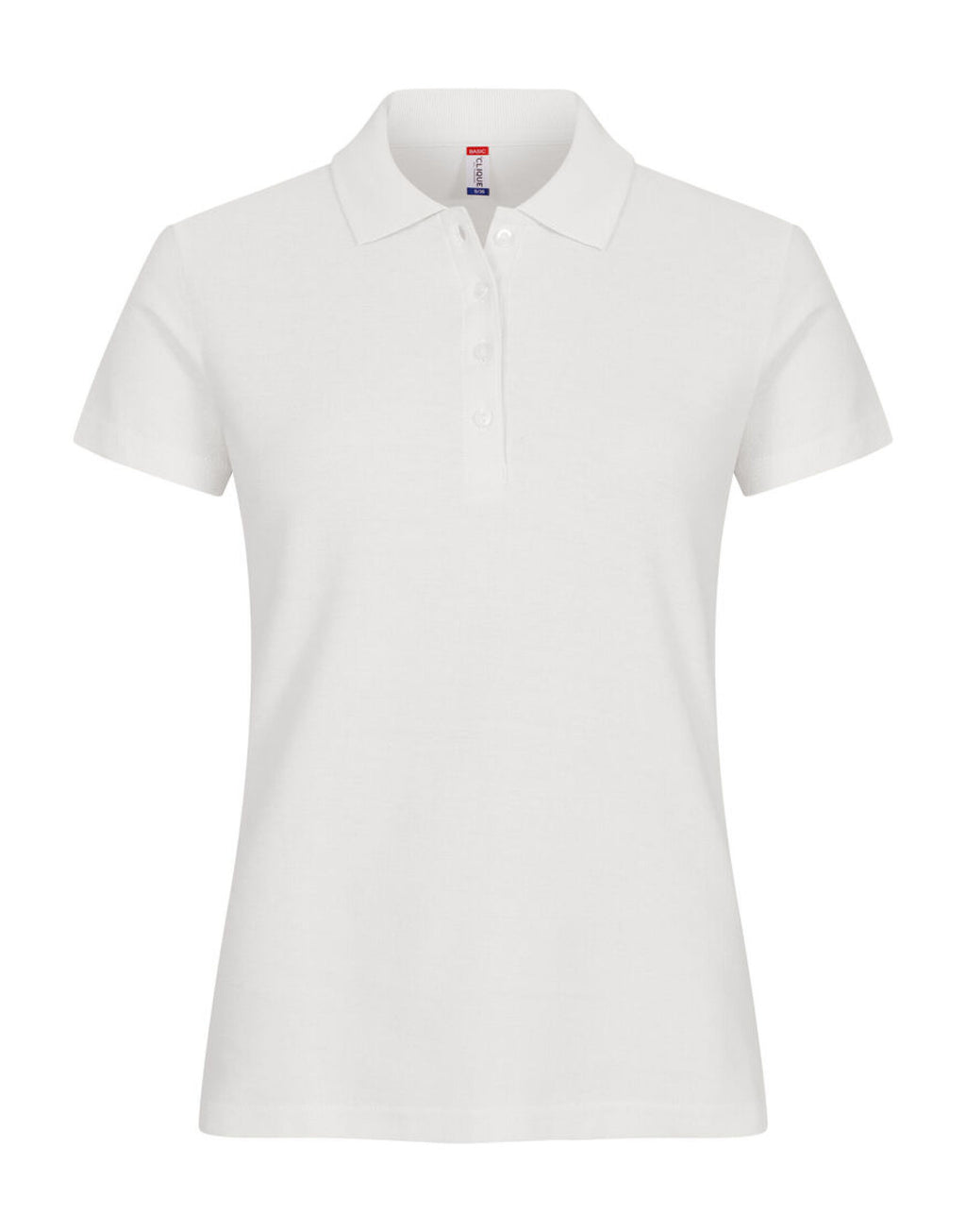 CQ028231 Clique Ladies Basic Polo - Off White - CQ028231