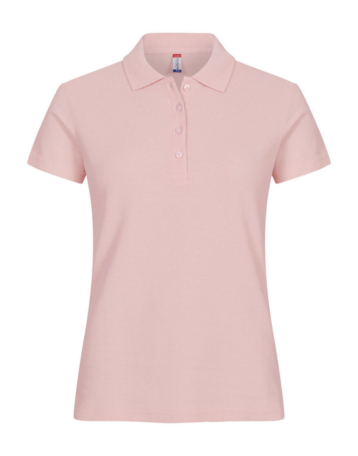 CQ028231 Clique Ladies Basic Polo - Candy Pink - CQ028231