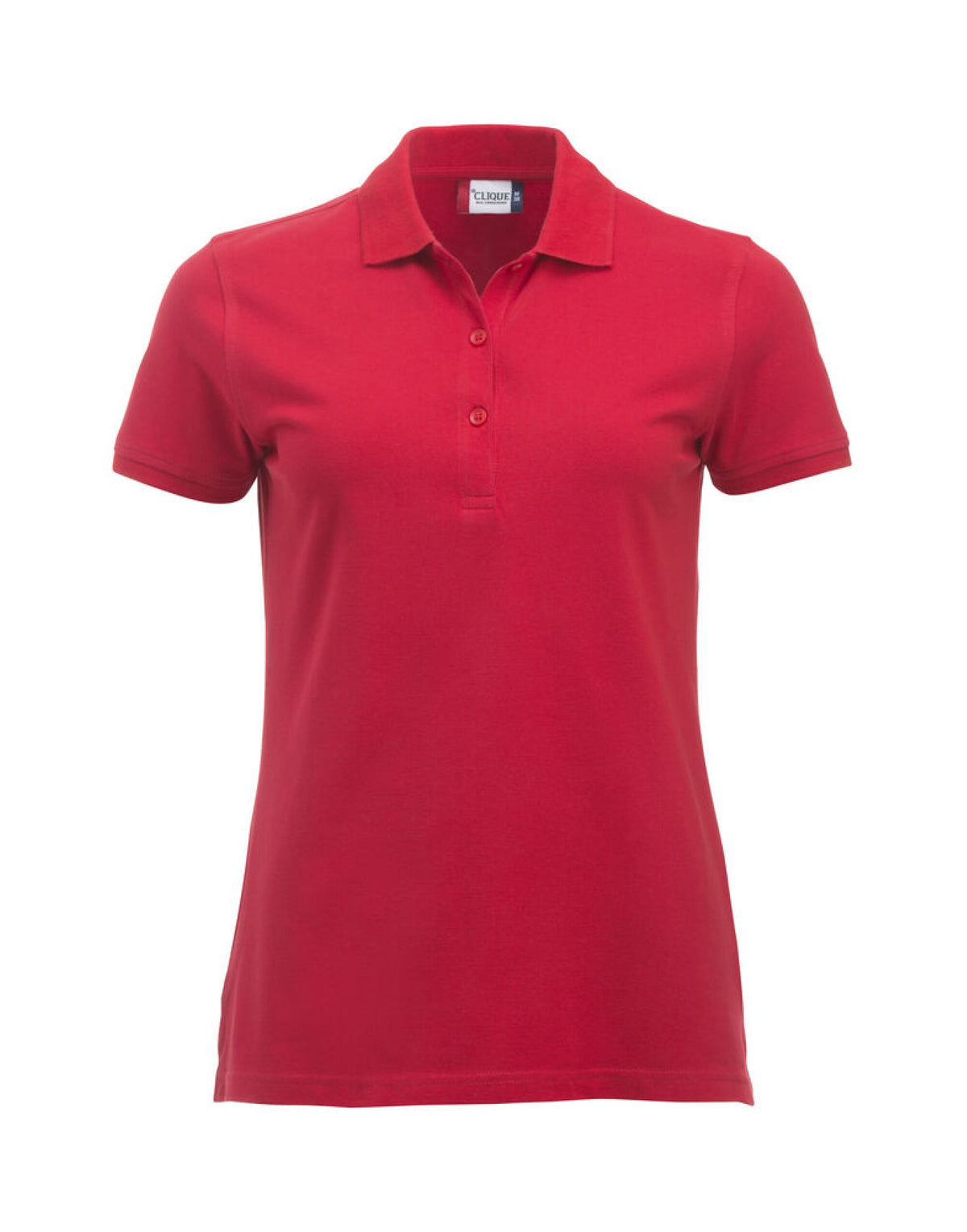 CQ028246 Clique Short Sleeve Classic Marion - Red - CQ028246