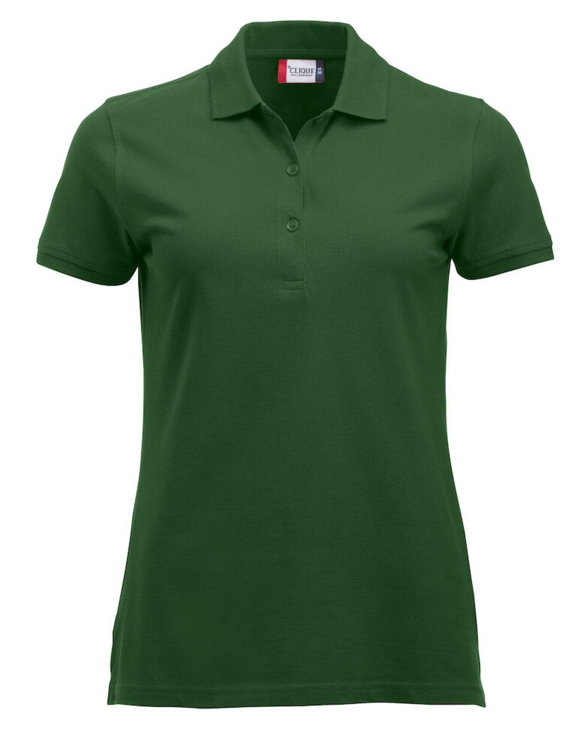 CQ028246 Clique Short Sleeve Classic Marion - Bottle Green - CQ028246