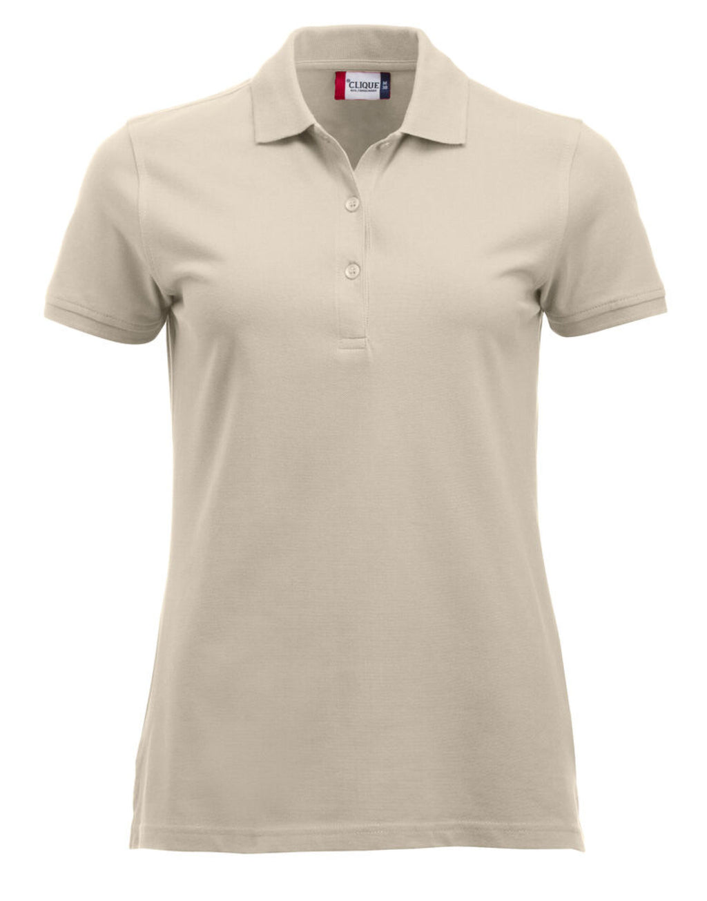 CQ028246 Clique Short Sleeve Classic Marion - Light Khaki - CQ028246