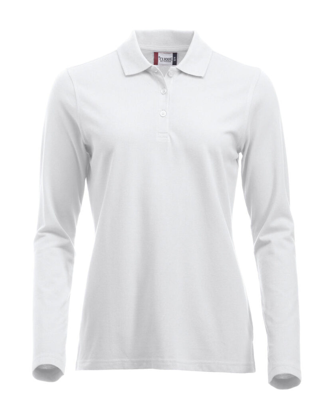 CQ028247 Clique Long Sleeve Classic Marion - White - CQ028247