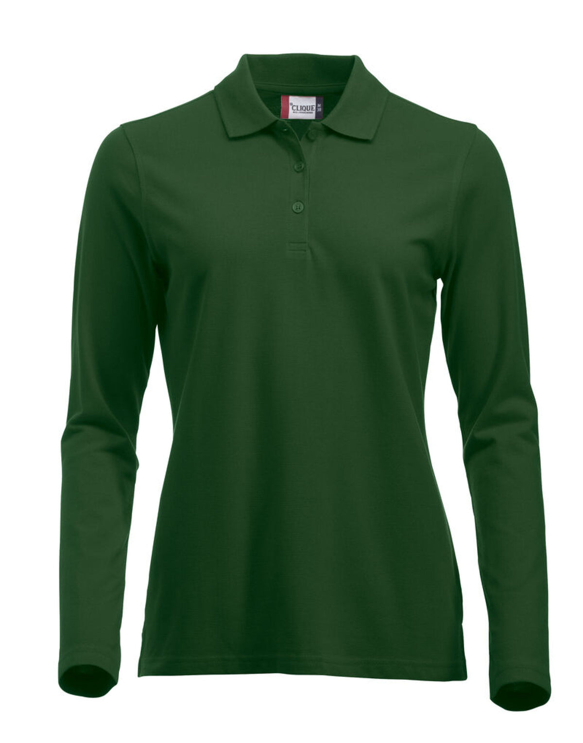 CQ028247 Clique Long Sleeve Classic Marion - Bottle Green - CQ028247
