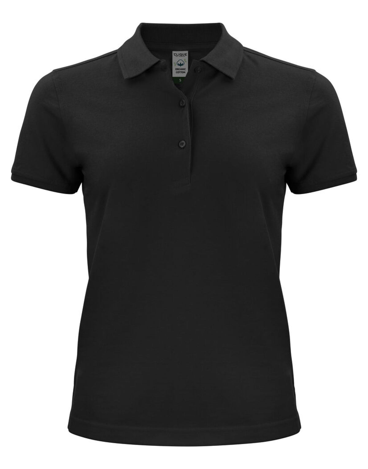 CQ028265 Clique Ladies Classic OC Polo - Black - CQ028265